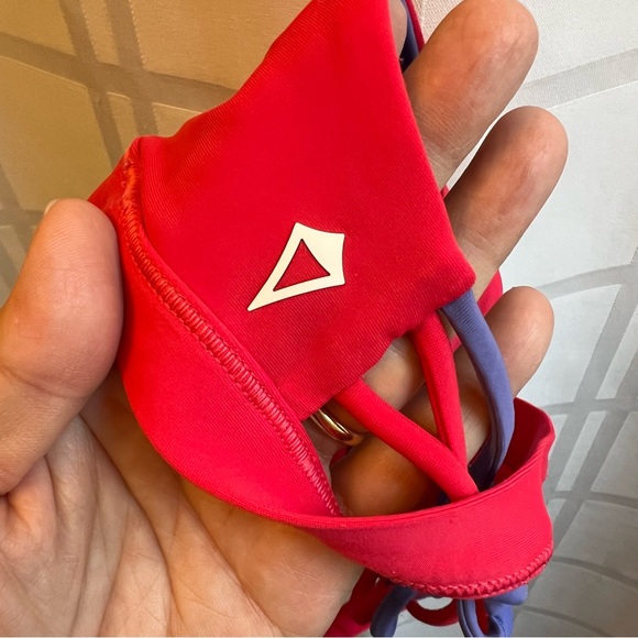 Lululemon Ivivva Reversible Bikini Red Purple 4-6 - Picture 3 of 10